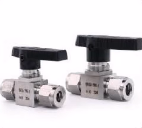 Straight Compression Ball Valve — FerruleX stainless steel fittings